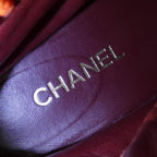 Chanel Size 40 Red Boots — view 6