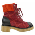 Chanel Size 40 Red Boots