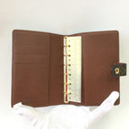 Louis Vuitton Notebook Cover Agenda PM Monogram Brown — view 6