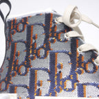 Dior B23 Sequined High Cut Sneakers Size 42 Silver — view 5