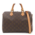 Louis Vuitton Speedy Bandouliere 30 Brown Monogram Canvas 2-Way Mini Boston Bag