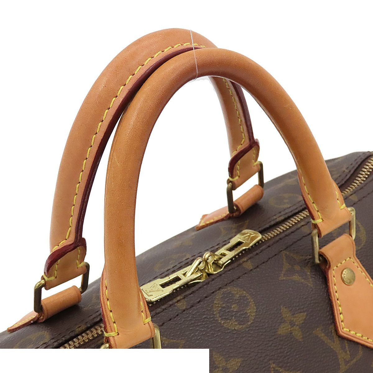 Louis Vuitton Speedy Bandouliere 30 Brown Monogram Canvas 2-Way Mini Boston Bag — view 4