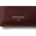 Chanel Wallet Trifold Timeless Classic Quilted Caviar — view 8