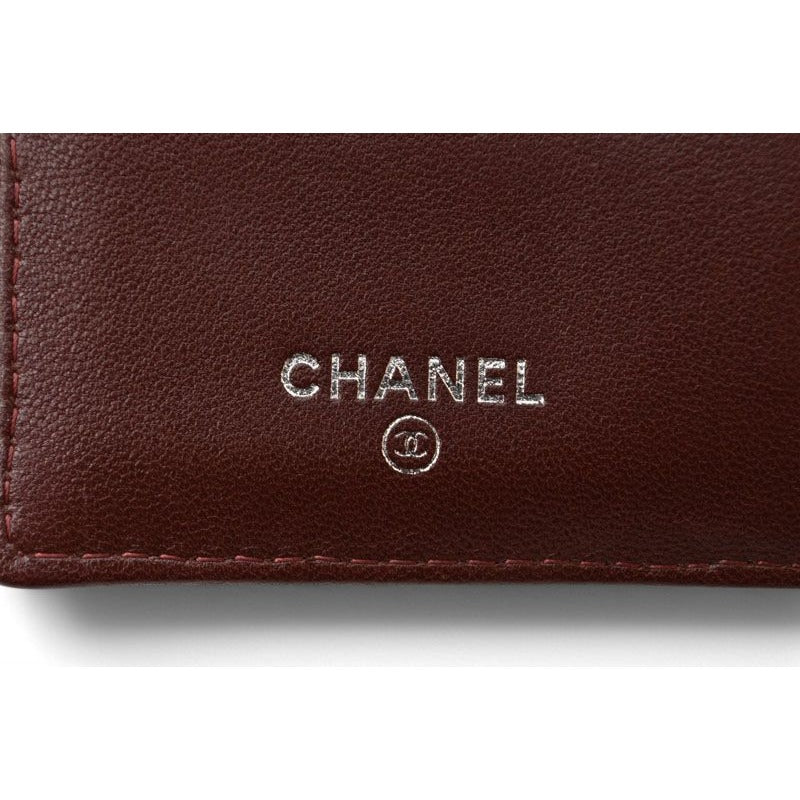 Chanel Wallet Trifold Timeless Classic Quilted Caviar — view 8