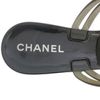 Chanel Sandals Black Camellia — view 9