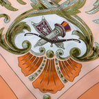 Hermes Carre 90 Orange Turkish Horse — view 2