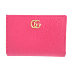 Gucci GG Marmont Leather Pink Bifold Wallet 0193
