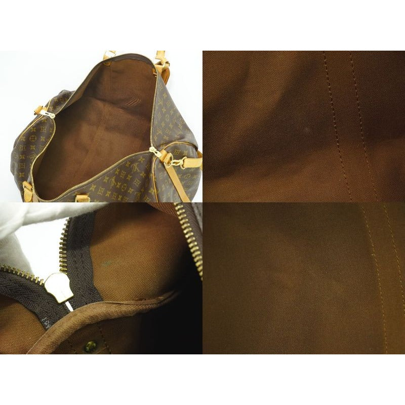 Louis Vuitton Keepall Bandouliere 60 Monogram 2-Way Boston Bag — view 8