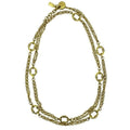 Yves Saint Laurent 2-ring Necklace Accessories Jewelry Small
