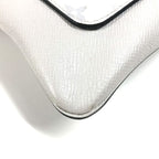 Louis Vuitton Shoulder Bag Flap Messenger Taiga Leather White — view 6
