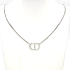 Dior CD Icon Chain Link Necklace 53 Star Ring Silver — view 9