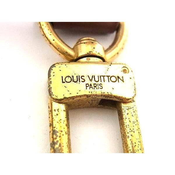 Louis Vuitton Leather Shoulder Strap For Bag Crossbody Brown — view 4