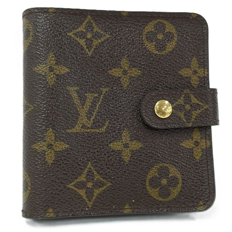 Louis Vuitton Compact Zip Fold Wallet Monogram