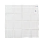 Hermes Jacquard Logo All Over Pattern Handkerchief Chief Cotton 100%