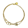 Dior Christian Petit CD Double Bracelet