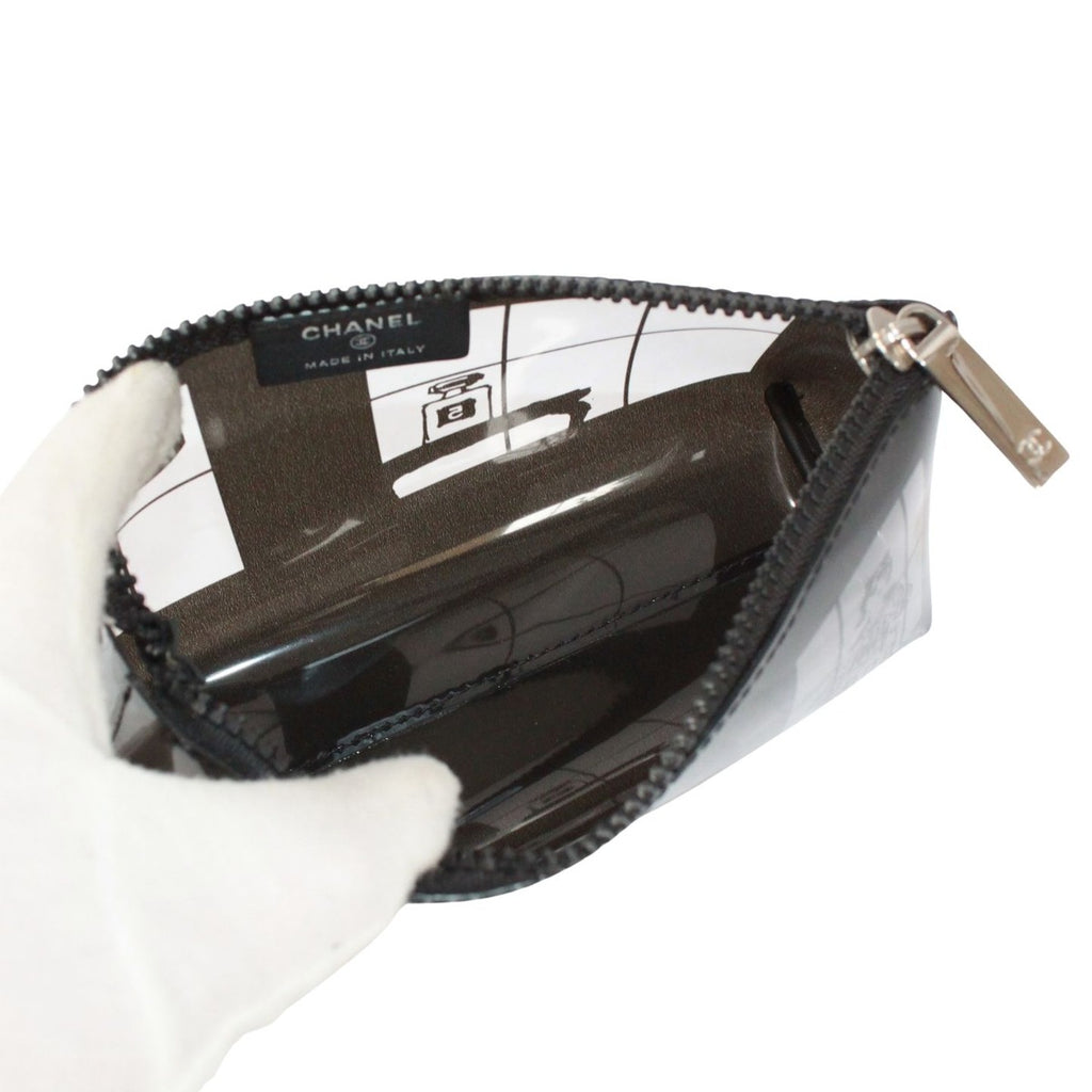 Chanel Windows Pouch Black — view 7