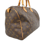 Louis Vuitton Handbag Monogram Speedy 35 Brown — view 2
