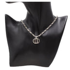 Gucci SV 925 Interlocking G Chain Necklace — view 3