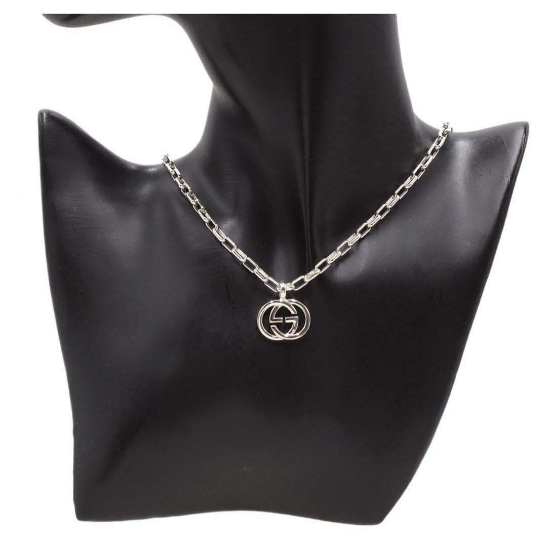 Gucci SV 925 Interlocking G Chain Necklace — view 3