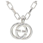 Gucci SV 925 Interlocking G Chain Necklace — view 4