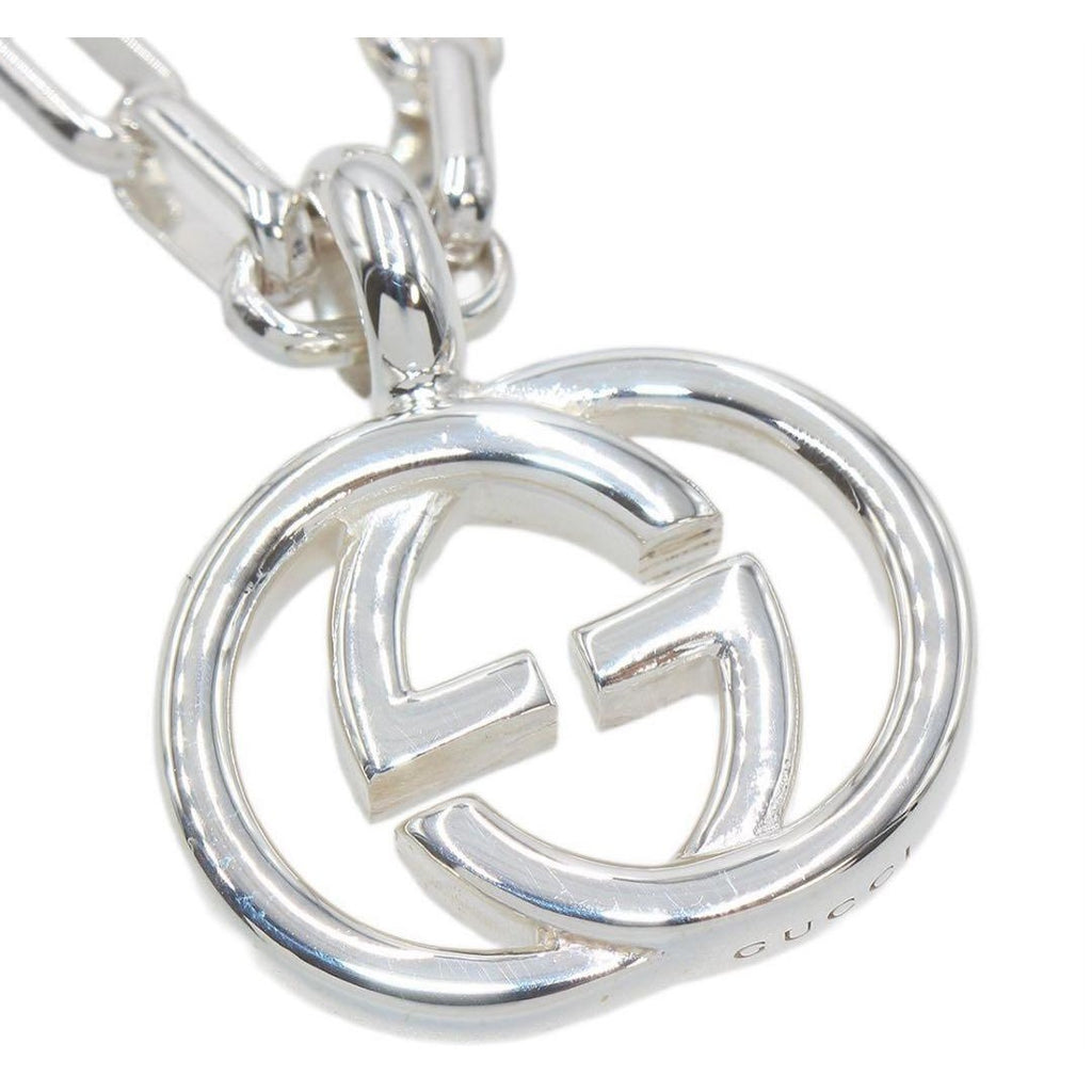Gucci SV 925 Interlocking G Chain Necklace — view 5