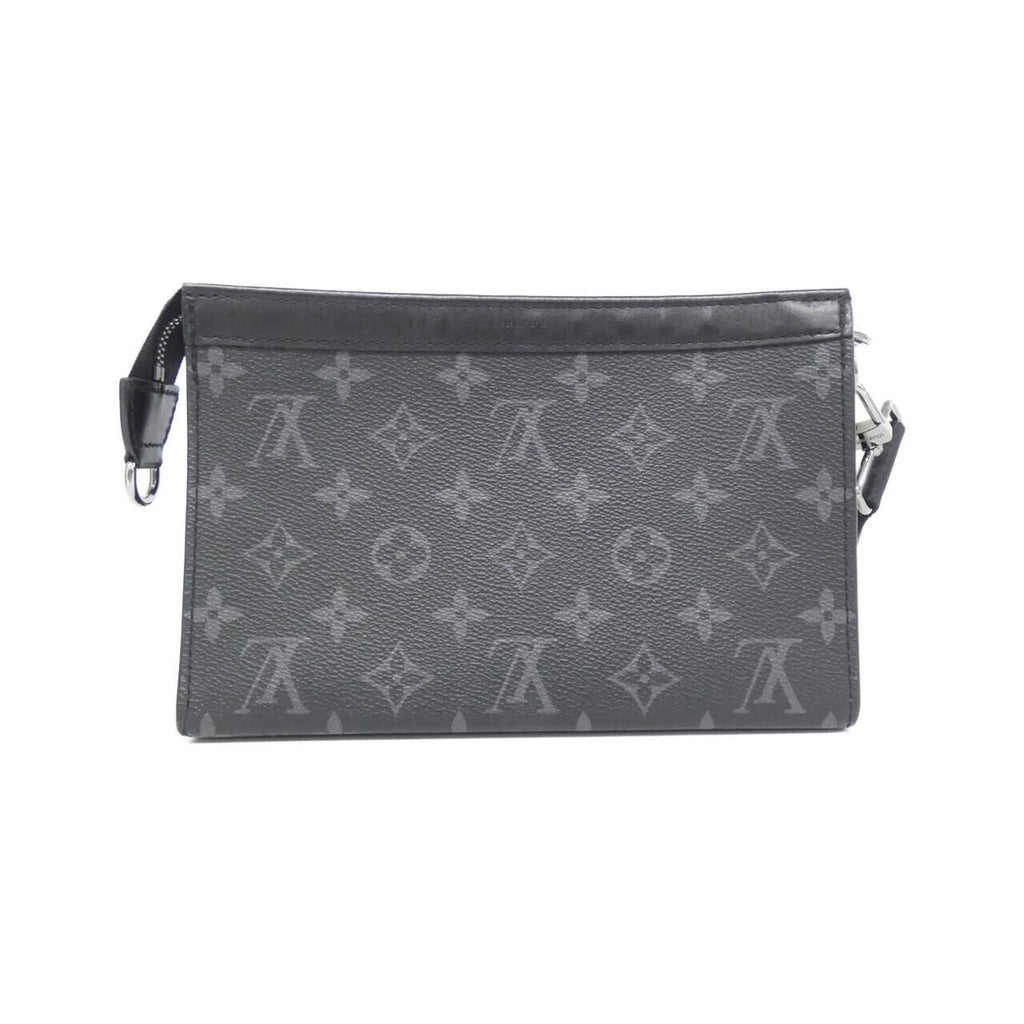 Louis Vuitton Monogram Eclipse Reverse Gaston Wearable Wallet Shoulder Bag — view 2
