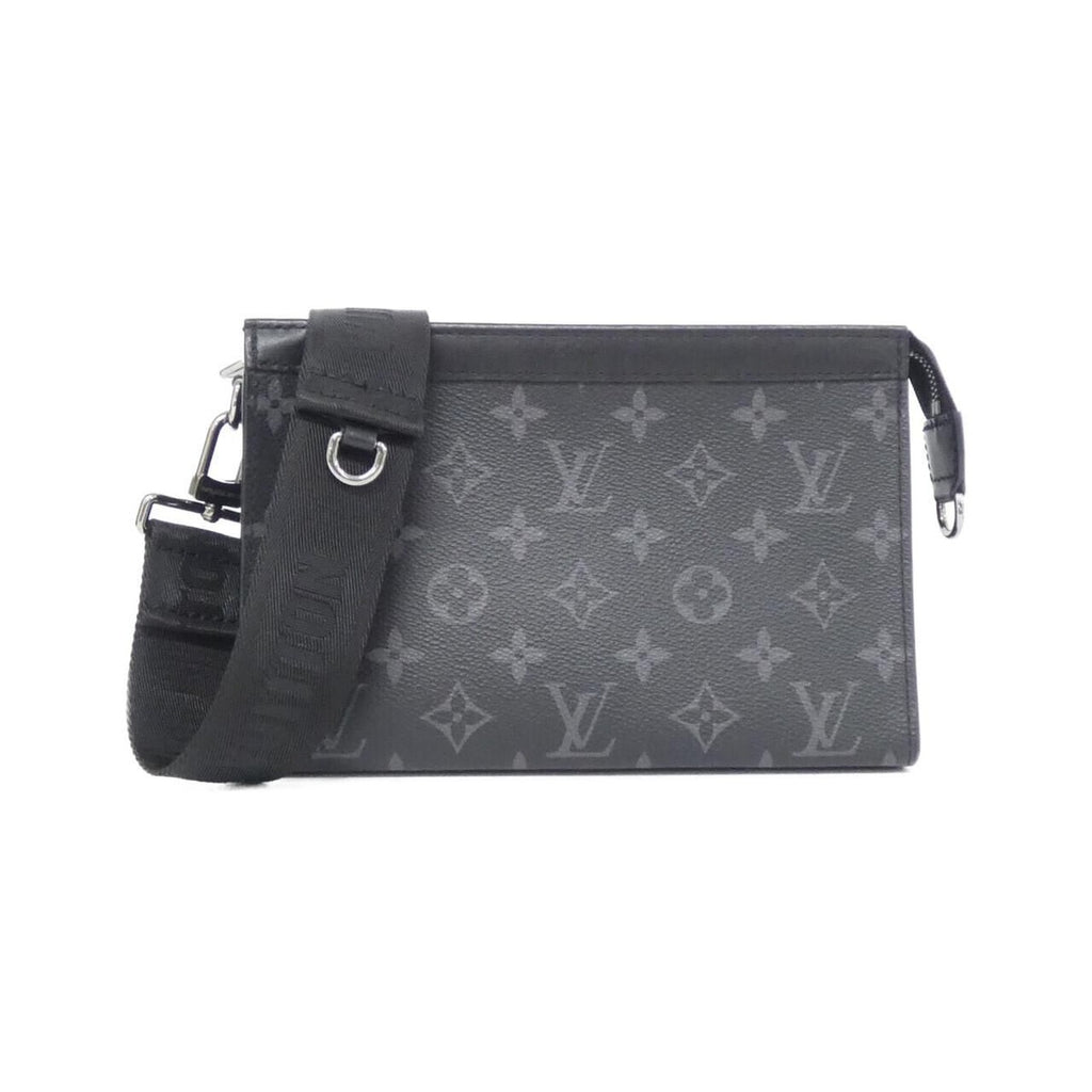 Louis Vuitton Monogram Eclipse Reverse Gaston Wearable Wallet Shoulder Bag