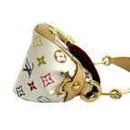 Louis Vuitton Marilyn Monogram Multicolor Leather Shoulder Bag Blanc White — view 6