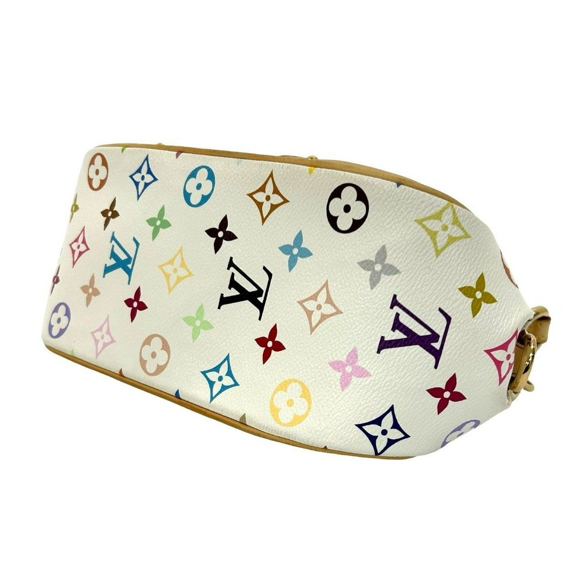 Louis Vuitton Marilyn Monogram Multicolor Leather Shoulder Bag Blanc White — view 8