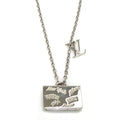 Louis Vuitton Locket Pendant Necklace Collier LV Aloha Case