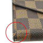 Louis Vuitton Damier Round Zipper Portefeuille Sarah Long Wallet — view 7