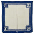 Loewe Anagram Ivory Blue Silk