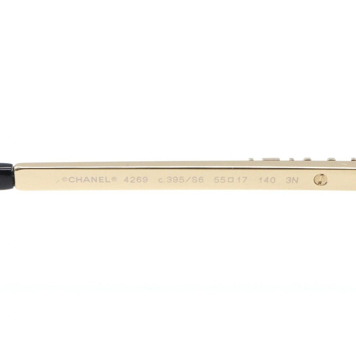 Chanel Sunglasses 395 S6 Gold Eyewear — view 4