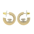 Chanel Hoop Earrings