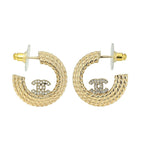 Chanel Hoop Earrings
