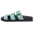 Hermes Chypre Sandals Size 36 Blue Crystal Black Apparel