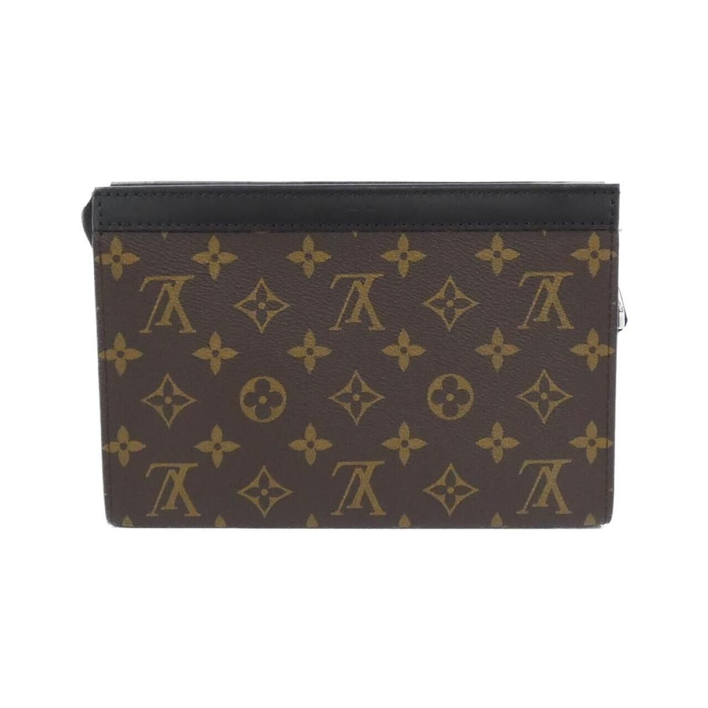 Louis Vuitton Monogram Macassar Gaston Wearable Wallet Shoulder Bag — view 2