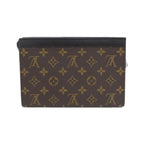 Louis Vuitton Monogram Macassar Gaston Wearable Wallet Shoulder Bag — view 2