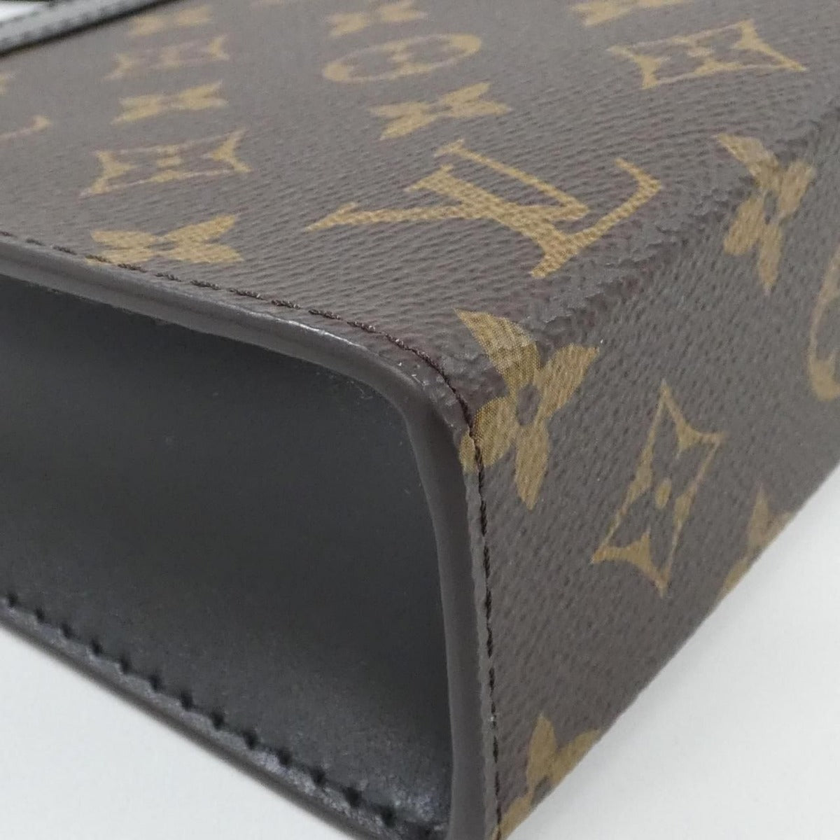 Louis Vuitton Monogram Macassar Gaston Wearable Wallet Shoulder Bag — view 3
