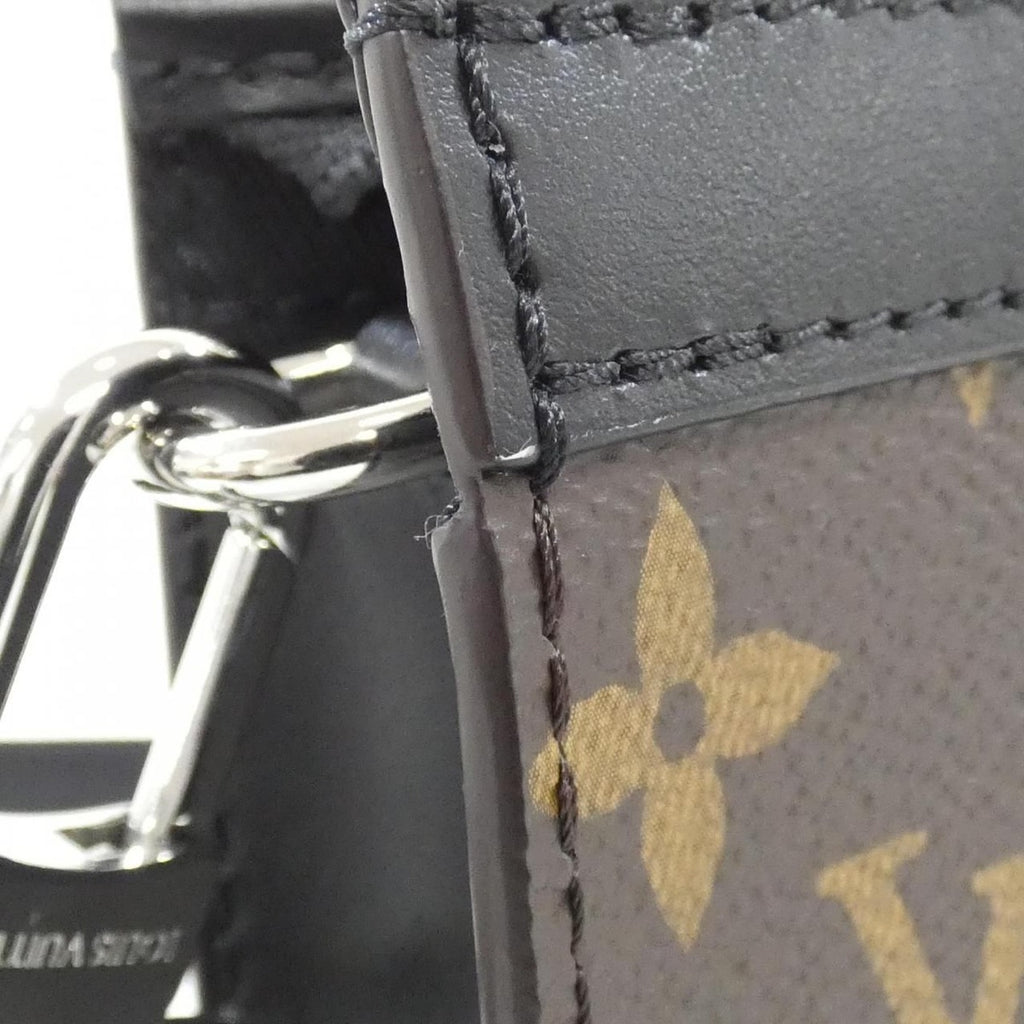 Louis Vuitton Monogram Macassar Gaston Wearable Wallet Shoulder Bag — view 4
