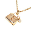 Hermes Amulet Kelly Necklace Diamond