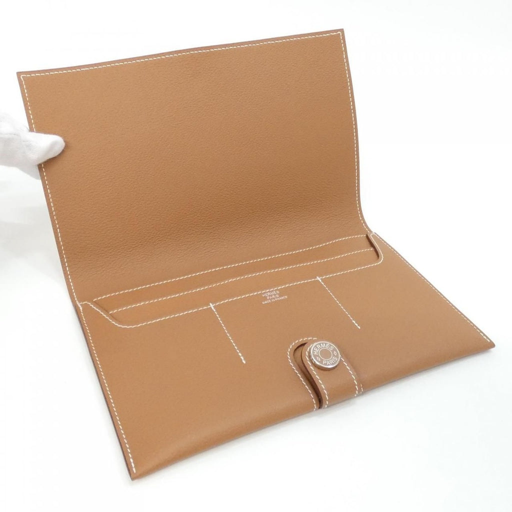 Hermes Toutenmain Billfold Gold — view 4