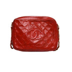 Chanel Lambskin Quilted Chain Shoulder