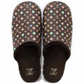 Louis Vuitton Palace Line Mule Slippers Room Shoes Monogram Craggy Mocha