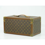 Louis Vuitton Bois Bouteille Monogram Makeup Box Vanity Case Brown — view 2