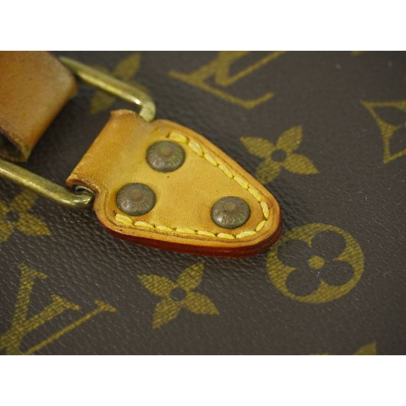 Louis Vuitton Bois Bouteille Monogram Makeup Box Vanity Case Brown — view 7