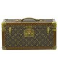 Louis Vuitton Bois Bouteille Monogram Makeup Box Vanity Case Brown