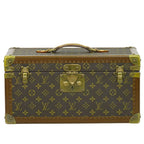 Louis Vuitton Bois Bouteille Monogram Makeup Box Vanity Case Brown