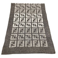 Fendi Scarf Wool Gray