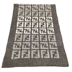 Fendi Scarf Wool Gray